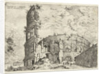 First sight of the Colosseum in Rome, Italy by Hieronymus Cock
