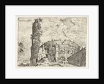 First sight of the Colosseum in Rome, Italy by Hieronymus Cock