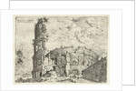 First sight of the Colosseum in Rome, Italy by Hieronymus Cock