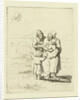 Study Sheet with family with two children by Marie Lambertine Coclers