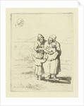 Study Sheet with family with two children by Marie Lambertine Coclers