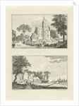 Castle Poelwijk in Oud Zevenaar and House Rijswijk in Groessen by Paulus van Liender