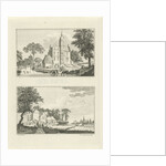 Castle Poelwijk in Oud Zevenaar and House Rijswijk in Groessen by Paulus van Liender