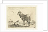 Ewe with lamb by Karel Dujardin