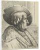 Portrait of a man with a hat by Claes Jansz. Visscher II