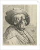 Portrait of a man with a hat by Claes Jansz. Visscher II