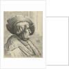 Portrait of a man with a hat by Claes Jansz. Visscher II