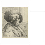 Portrait of a man with a hat by Claes Jansz. Visscher II