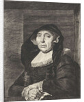 Portrait of an old woman, known as Bayken Bracht by Govert Flinck