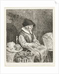 Old woman by Quiringh Gerritsz. van Brekelenkam
