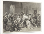 Attack of Jean de Jauregui on Prince William I, March 18, 1582 by Nicholas Pieneman