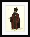 Chef du corps de garde particulier du grand vezir by Mahmud II