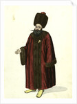 Chef du corps de garde particulier du grand vezir by Mahmud II