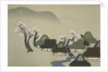 Village with Cherry Blossoms by Sekka Kamisaka