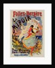 Poster for les Folies-Bergère Le Miroir by Jules Chéret