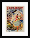 Poster for les Folies-Bergère Le Miroir by Jules Chéret
