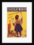 Poster for Chocolat Menier by Firmin Bouisset