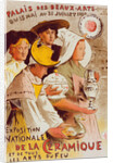 Poster for l' Exposition nationale de la Céramique et de tous les Arts du feu by Etienne Moreau-Nélaton