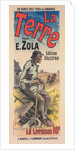 Poster for the book of M. Émile Zola, la Terre, The Earth by Jules Chéret