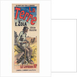Poster for the book of M. Émile Zola, la Terre, The Earth by Jules Chéret