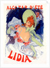Poster for l'Alcazar d'Été, Lidia by Jules Chéret