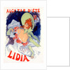 Poster for l'Alcazar d'Été, Lidia by Jules Chéret