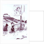 La Pieuse Erreur, The Pious Error, design for Maîtres de l'Poster by Adolphe Willette