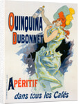 Poster for Quinquina Dubonnet, a sweet, aromatised wine–based aperitif by Jules Chéret