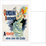 Poster for Quinquina Dubonnet, a sweet, aromatised wine–based aperitif by Jules Chéret