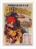 Poster for la Compagnie P.-L.-M. L'Auvergne. Auvergne railway by Jules Chéret