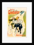 Poster for the Cycles Gladiator by Ferdinand Mifliez said Misti