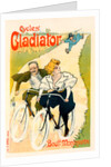 Poster for the Cycles Gladiator by Ferdinand Mifliez said Misti