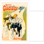 Poster for the Cycles Gladiator by Ferdinand Mifliez said Misti