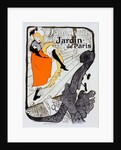 Poster for le Jardin de Paris Jane Avril by Henri de Toulouse-Lautrec