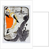 Poster for le Jardin de Paris Jane Avril by Henri de Toulouse-Lautrec