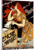 Poster for l' Encre Marquet by Eugène Grasset