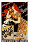Poster for l' Encre Marquet by Eugène Grasset