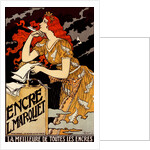 Poster for l' Encre Marquet by Eugène Grasset