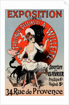 Poster for l'Exposition de Tableaux et Dessins de A. Willette by Jules Chéret