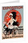 Poster for l'Exposition de Tableaux et Dessins de A. Willette by Jules Chéret