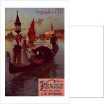 Poster for la Compagnie de l'Est: Venise. D'Alesi by F. Hugo