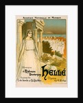 Poster for l'opéra Hellé, représenté au Théâtre national de l'Opéra by Théophile Alexandre Steinlen