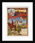 Poster for la Cie du Nord: Pierrefonds by Gustave Fraipont