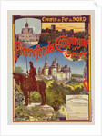 Poster for la Cie du Nord: Pierrefonds by Gustave Fraipont