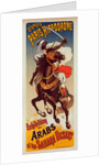 Poster for Paris-Hippodrome: Exhibition d'Arabes du Sahara by Jules Chéret