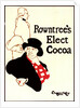 English poster for Rowntree's Elect Cocoa by James Pryde
