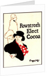 English poster for Rowntree's Elect Cocoa by James Pryde