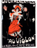 Poster for le Café Riche, Où la mènent-ils? Au Violon by Jules-Alexandre Grün