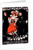 Poster for le Café Riche, Où la mènent-ils? Au Violon by Jules-Alexandre Grün