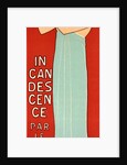 Poster for la Société française d' Incandescence par le Gaz,Système Auer. French Society for Incandescent Gas by Maurice Joseph Réalier-Dumas
